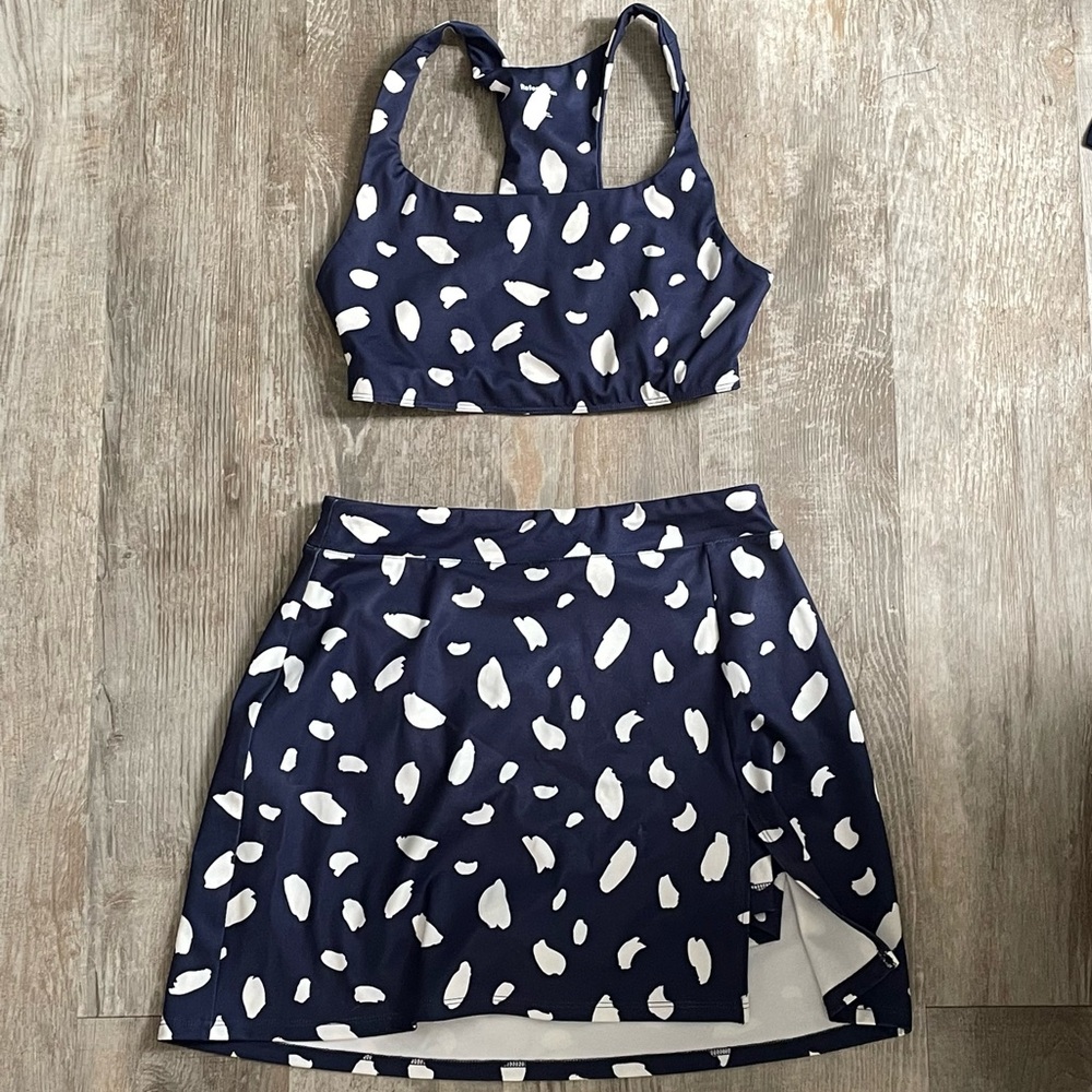 Reformation workout skort set